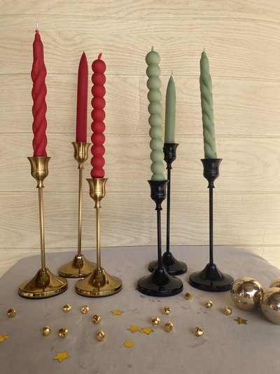 Set candelabro x3