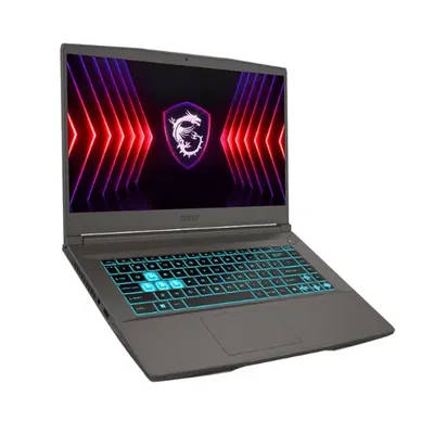 Notebook MSI Thin 15.6" FHD 144Hz Core i5-12450H 16Gb(2X8) 512Gb RTX 4050 6Gb W11HP (3725)