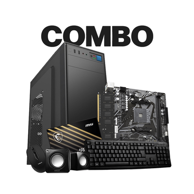 Combo Actualización Kelyx Gigabyte A520 8GB DDR4 3200MHz SSD 240GB MSI