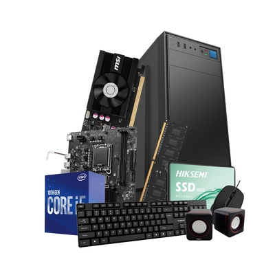 PC Gamer Intel Core i5-12400F 8GB DDR4 SSD 480GB NVIDIA GT 1030