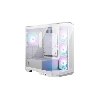 GABINETE MSI MAG PANO M100R PZ MICRO ATX TG X2 ARGB FAN X4 WHITE