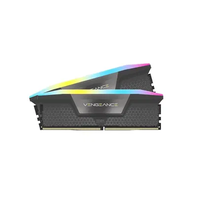 MEMORIA DDR5 CORSAIR 32GB (2X16GB) 6000 MHZ VENGEANCE RGB BLACK