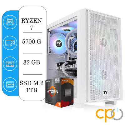 PC AMD RYZEN 7 5700G DDR4 32GB SSD M.2 1TB