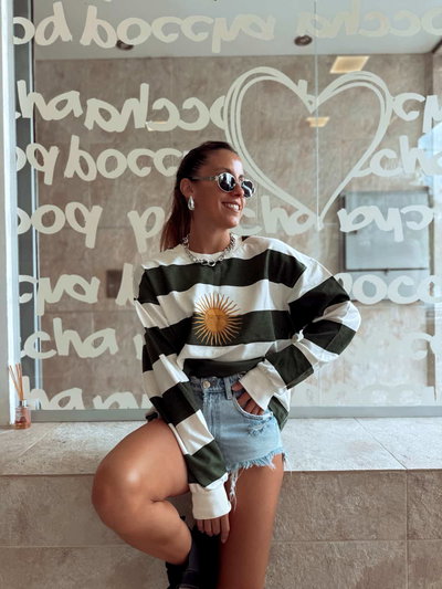 Buzo argentina verde 