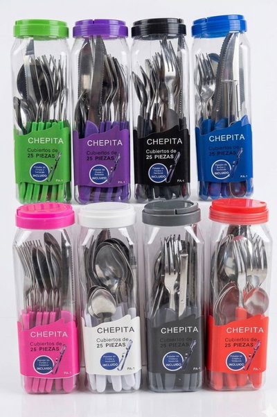 SET DE CUBIERTOS CHEPITA 