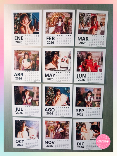 MOLDE PNG CALENDARIO POLAROID