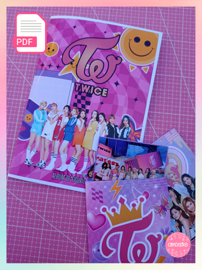 ÁLBUM DE FIGURITAS TWICE  - PDF