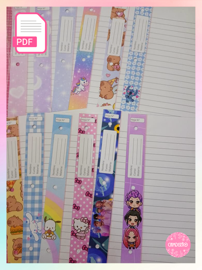 12 DISEÑOS HOJA N°3 RAYADA PDF