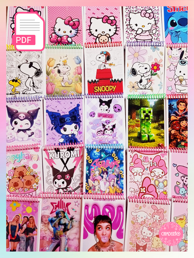 60 DISEÑOS PDF ANOTADORES 