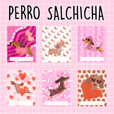 CARÁTULAS PERRO SALCHICHA