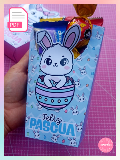 5 BOUQUET GOLOSINERO CONEJO PASCUA