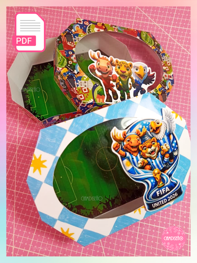 6 DISEÑOS CAJA ESTADIO MUNDIAL 2026