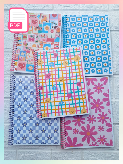 5 DISEÑOS PDF CUADERNO VOL.2 + INTERIOR