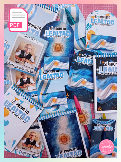 KIT PDF PROMESA A LA BANDERA