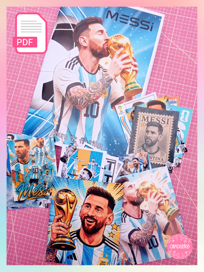 ÁLBUM PDF DE FIGURITAS MESSI