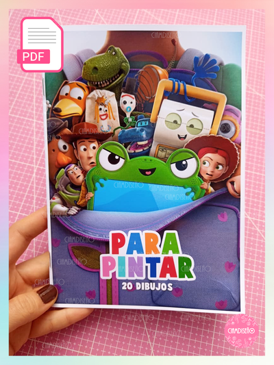 PARA PINTAR LIBRO TOY STORY 5 PDF