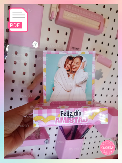 4 DISEÑOS PORTARRETRATO AMISTAD 