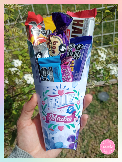 5 DISEÑOS BOUQUET FLORAL DIA DE LA MADRE