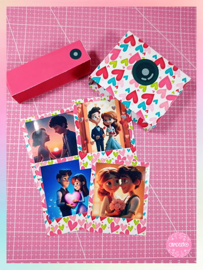 3 DISEÑOS MINI CAMARA DE FOTOS + POLAROID
