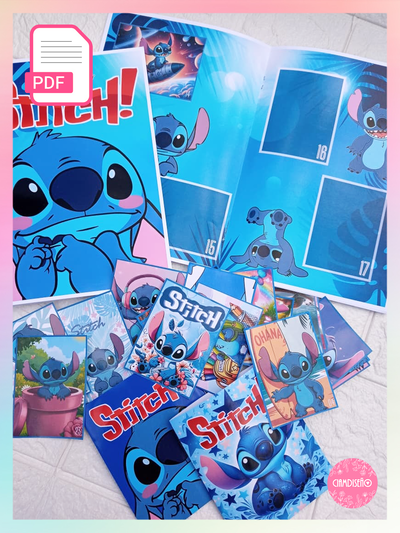 ÁLBUM DE FIGURITAS STITCH - PDF