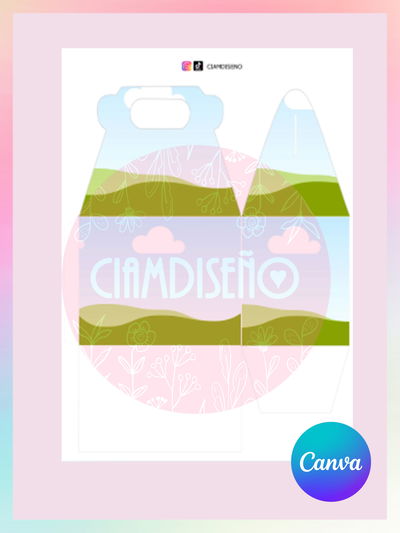 MOLDE CANVA LONCHERA