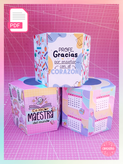 5 DISEÑOS LAPICERO MAESTRA-PROFESORA/A - PDF