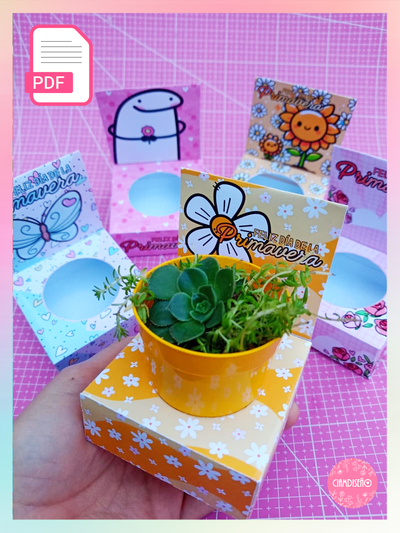 PORTAMACETITAS DIA DE LA PRIMAVERA - PDF