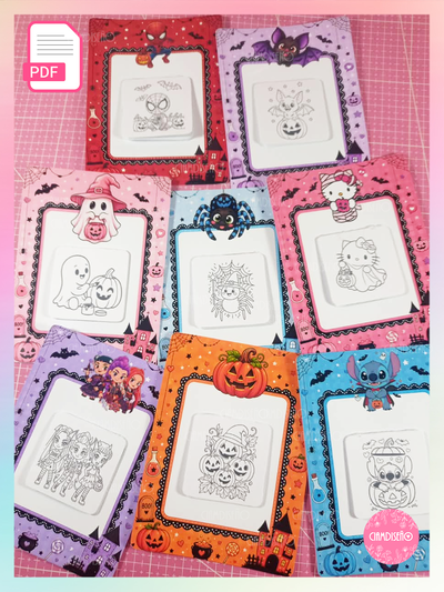 8 DISEÑOS PARA PINTAR HALLOWEEN 