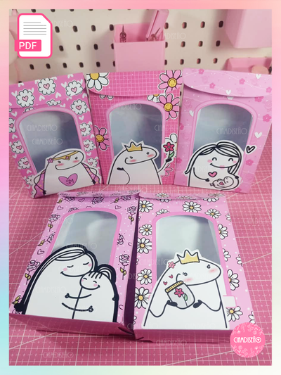 5 DISEÑOS BOLSITAS SOLAPA DIA DE LA MADRE FLORK 