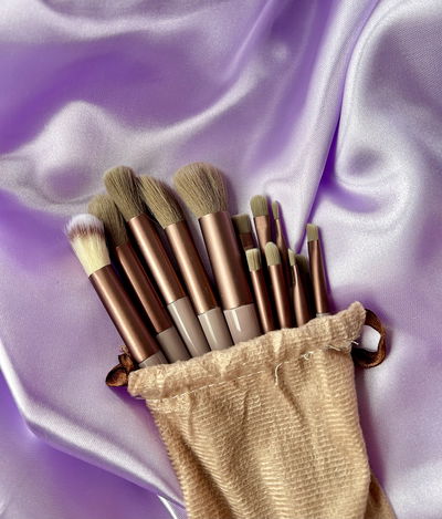 Set de brochas con estuche 