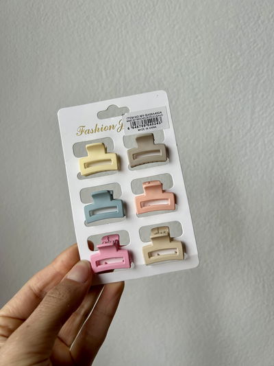 Set de broches pastel