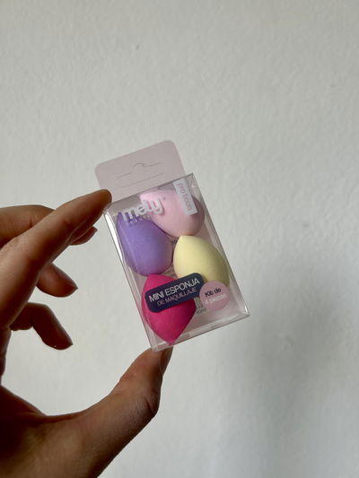 Set de 4 esponjitas Mely