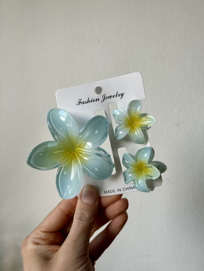Set de broches - Flores Hawaianas🌺