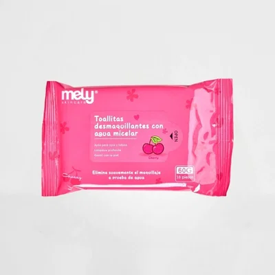 Toallitas desmaquillantes con agua Micelar