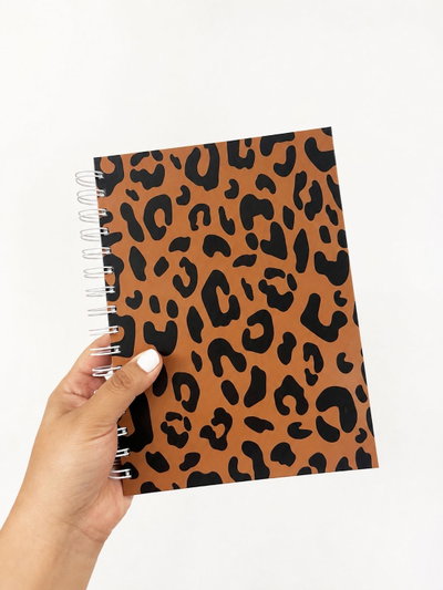 CUADERNO A5 TAPA DURA - ANIMAL PRINT