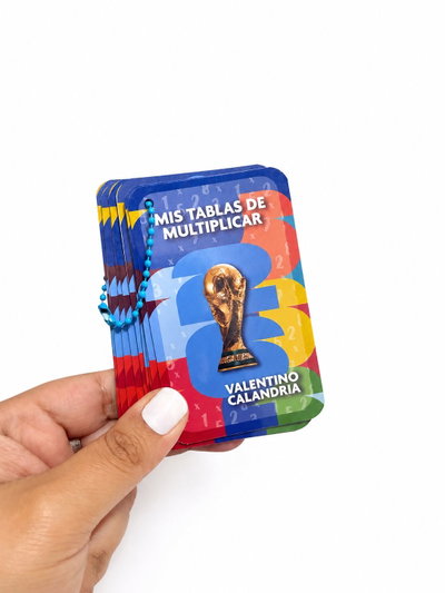 TABLAS DE MULTIPLICAR PERSONALIZADAS