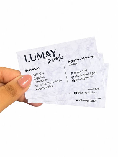 TARJETAS DE PRESENTACIÓN / AGRADECIMIENTO