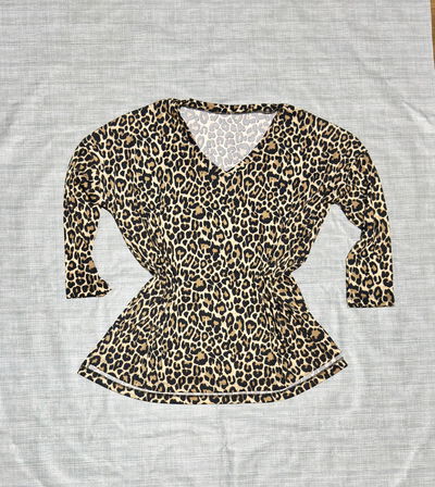 Remeron mujer animal print