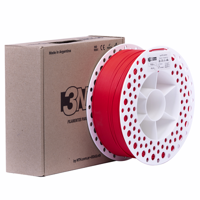 3NMAX PLA+ ROJO 1.75mm x1kg