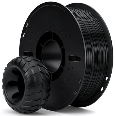 ELEGOO TPU 95A -1.75mm-1KG- NEGRO- plastic tray