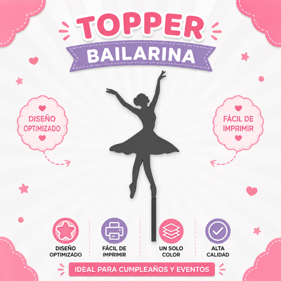 TOPPER BAILARINA 