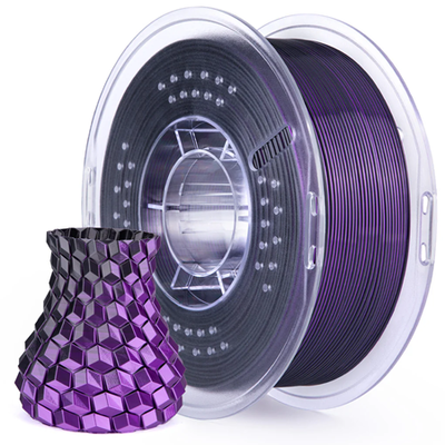 ELEGOO SILK PLA -1.75mm-1KG- NEGRO VIOLETA