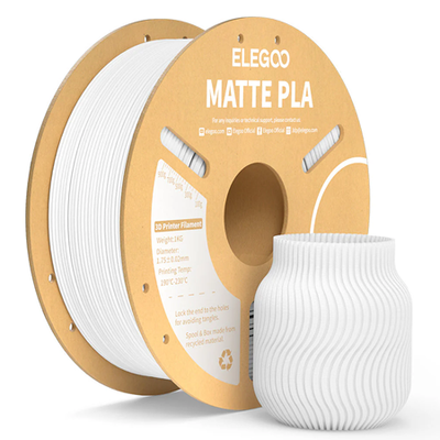 ELEGOO PLA MATTE-1.75mm-1KG-BLANCO MATTE