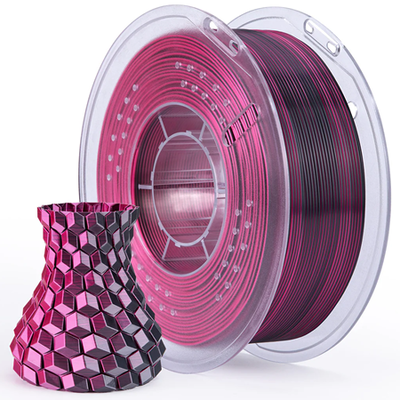ELEGOO SILK PLA -1.75mm-1KG- NEGRO ROJO