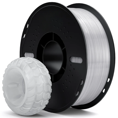 ELEGOO TPU 95A -1.75mm-1KG- TRANSLUCIDO- plastic tray