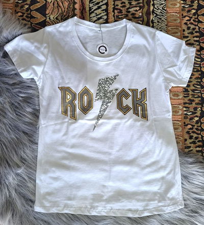 Remera Clásica Rock Rayo