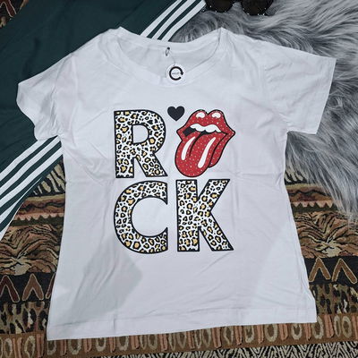 Remera clásica Rock Stone