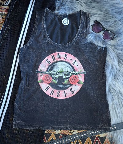 Musculosa Nevada Guns Rosa