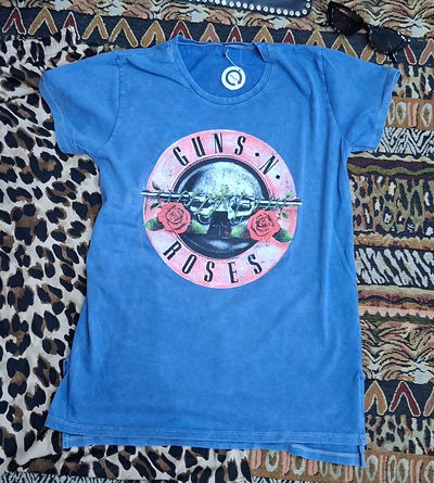 Remera Blue Guns ROsa