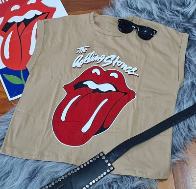 Remera clásica Stone Camel